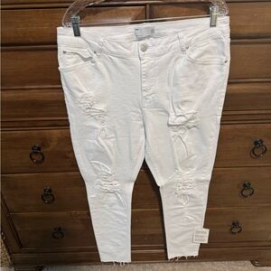 Women's White Jeans